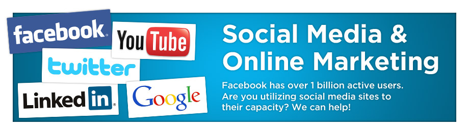 Social Media and Online Marketing Banner